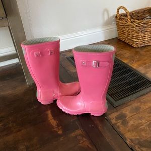 Hunter rain boots